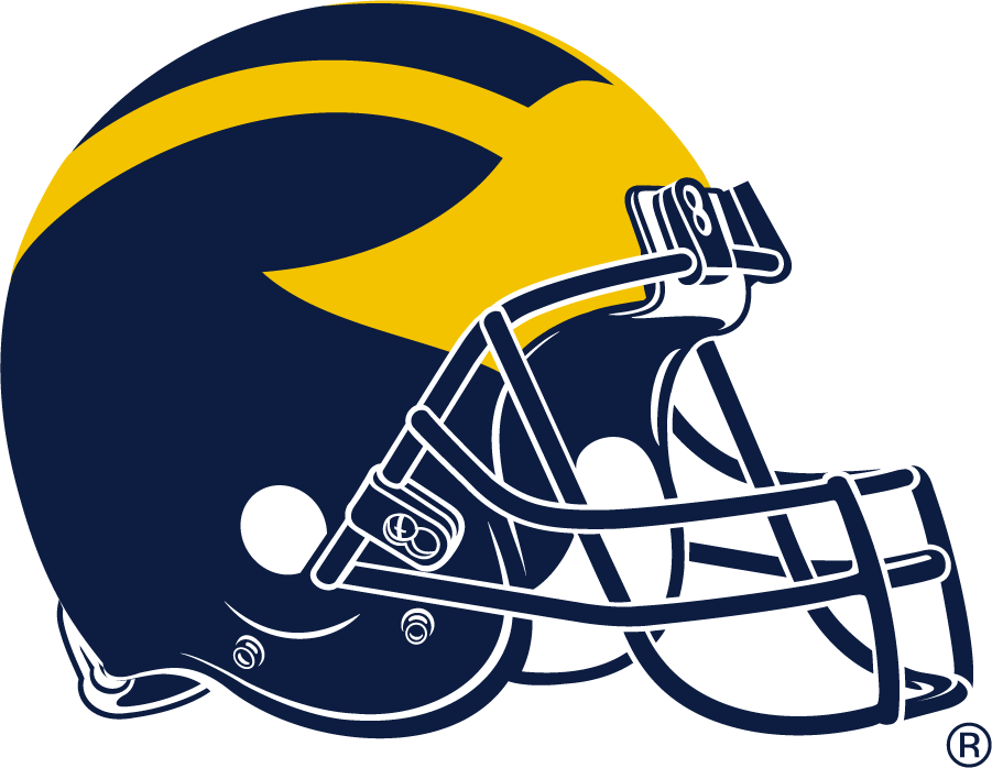 Michigan Wolverines 2016-Pres Helmet Logo t shirts iron on transfers